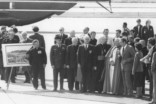 Pope John Paul II's visit to Iowa